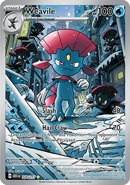 Weavile (ASC 228) ESPAÑOL - Pokémon TCG