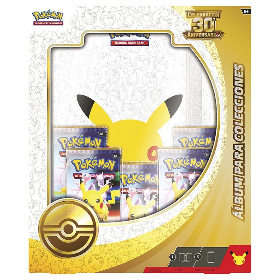 (PRE VENTA) Álbum pack Celebración 30 Aniversario ESPAÑOL - Pokémon TCG