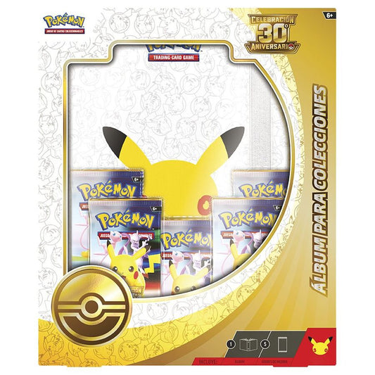 Álbum pack Celebración 30 Aniversario ESPAÑOL - Pokémon TCG