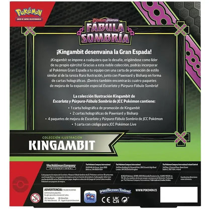Caja colección ilustración Kingambit EX ESPAÑOL - Pokémon TCG