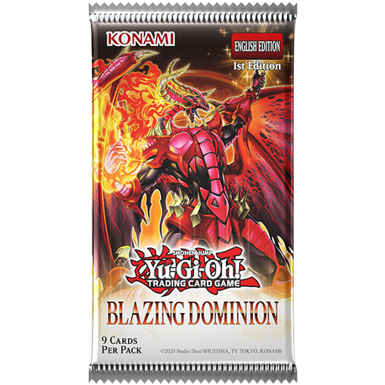 Booster Box Display (24 unidades) Blazing Dominion INGLÉS - Yu-Gi-Oh! TCG