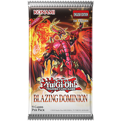 Booster Box Display (24 unidades) Blazing Dominion INGLÉS - Yu-Gi-Oh! TCG