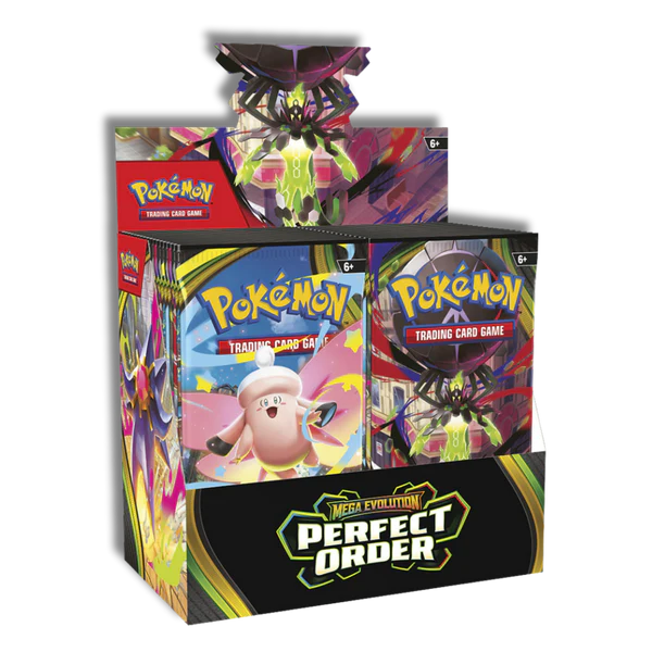 Caja de 36 Sobres Mega evolution Perfect Order INGLÉS - Pokémon TCG