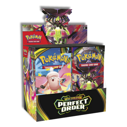 Caja de 36 Sobres Mega evolution Perfect Order INGLÉS - Pokémon TCG