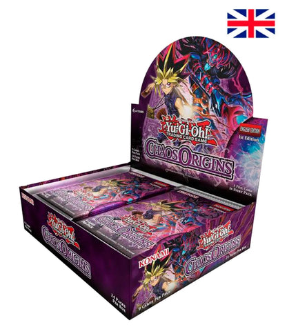 Booster Box Display (24 Sobres) Chaos Origins INGLÉS - Yu-Gi-Oh! TCG