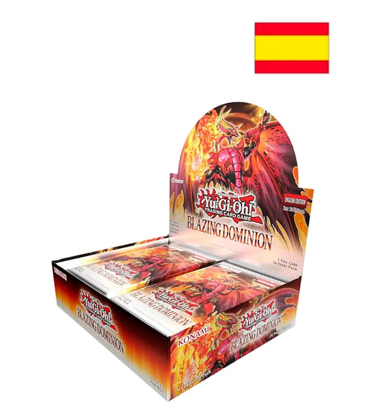 Booster Box Display (24 unidades) Dominio Abrasador ESPAÑOL - Yu-Gi-Oh! TCG