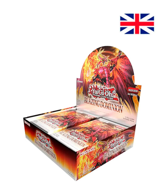 Booster Box Display (24 unidades) Blazing Dominion INGLÉS - Yu-Gi-Oh! TCG