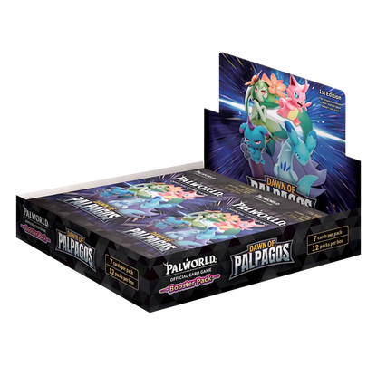 Booster Box Display Dawn Of Palpagos (12 Sobres) INGLÉS BP 01 - Palworld TCG