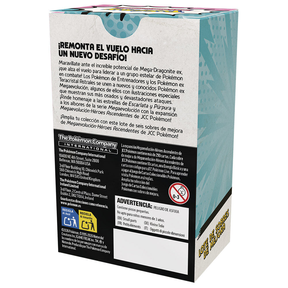Booster Bundle Heroes Ascendentes ESPAÑOL - Pokémon TCG