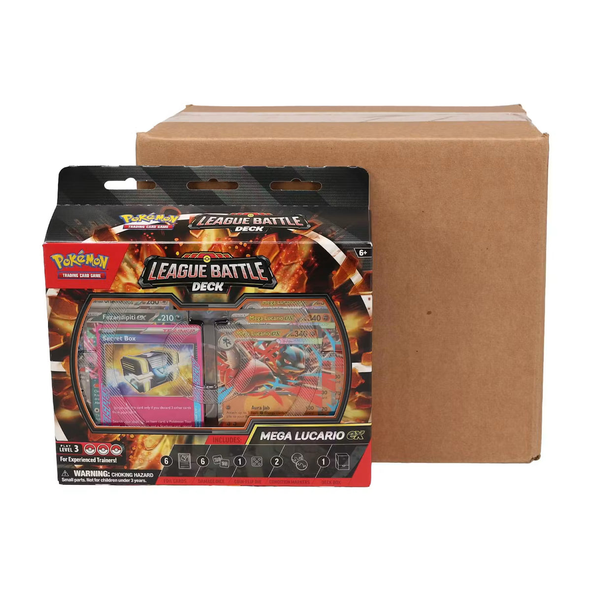 Case 6 cajas mazo de batalla combate de Liga de Mega Lucario ex ESPAÑOL - Pokémon TCG