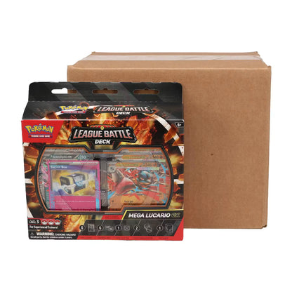 Case 6 cajas mazo de batalla combate de Liga de Mega Lucario ex ESPAÑOL - Pokémon TCG