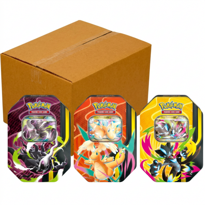 Case 6 Mega Forces Tin EX ESPAÑOL - Pokémon TCG