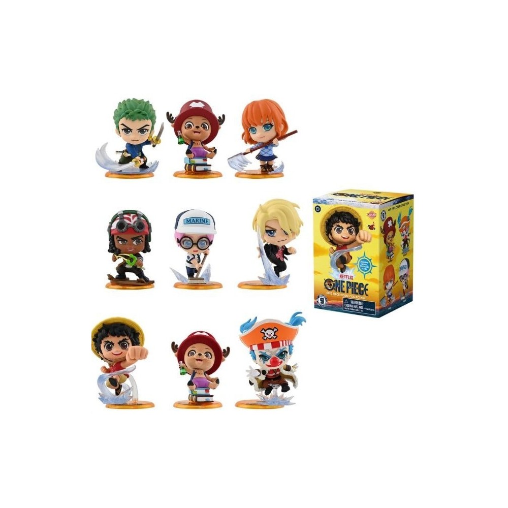 Caja sorpresa figuras One Piece Serie Cosbi Collection Netflix - Yume