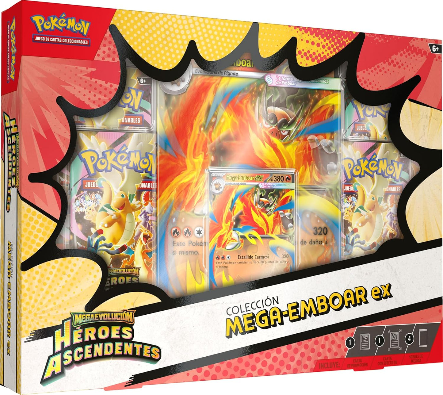 Caja de colección Mega EX Heroes Ascendentes ESPAÑOL - Pokémon TCG