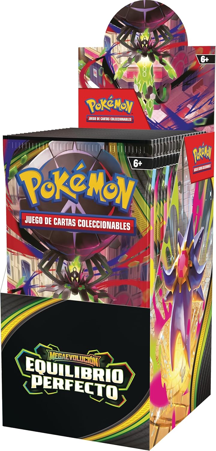 Caja de 18 Sobres de Mega evolución Equilibrio Perfecto ESPAÑOL - Pokémon TCG