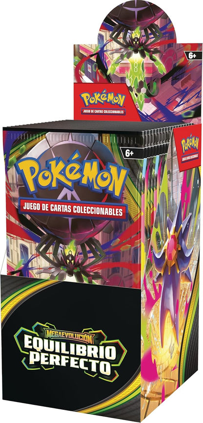 Caja de 18 Sobres de Mega evolución Equilibrio Perfecto ESPAÑOL - Pokémon TCG