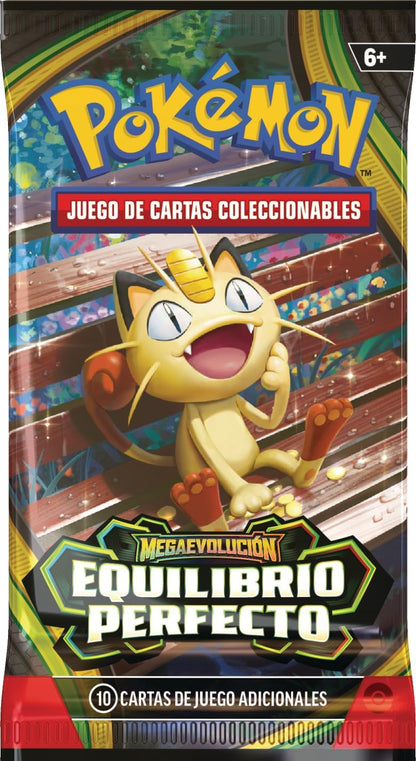 PACK 6 sobres Megaevolución Equilibrio Perfecto ESPAÑOL - Pokémon TCG
