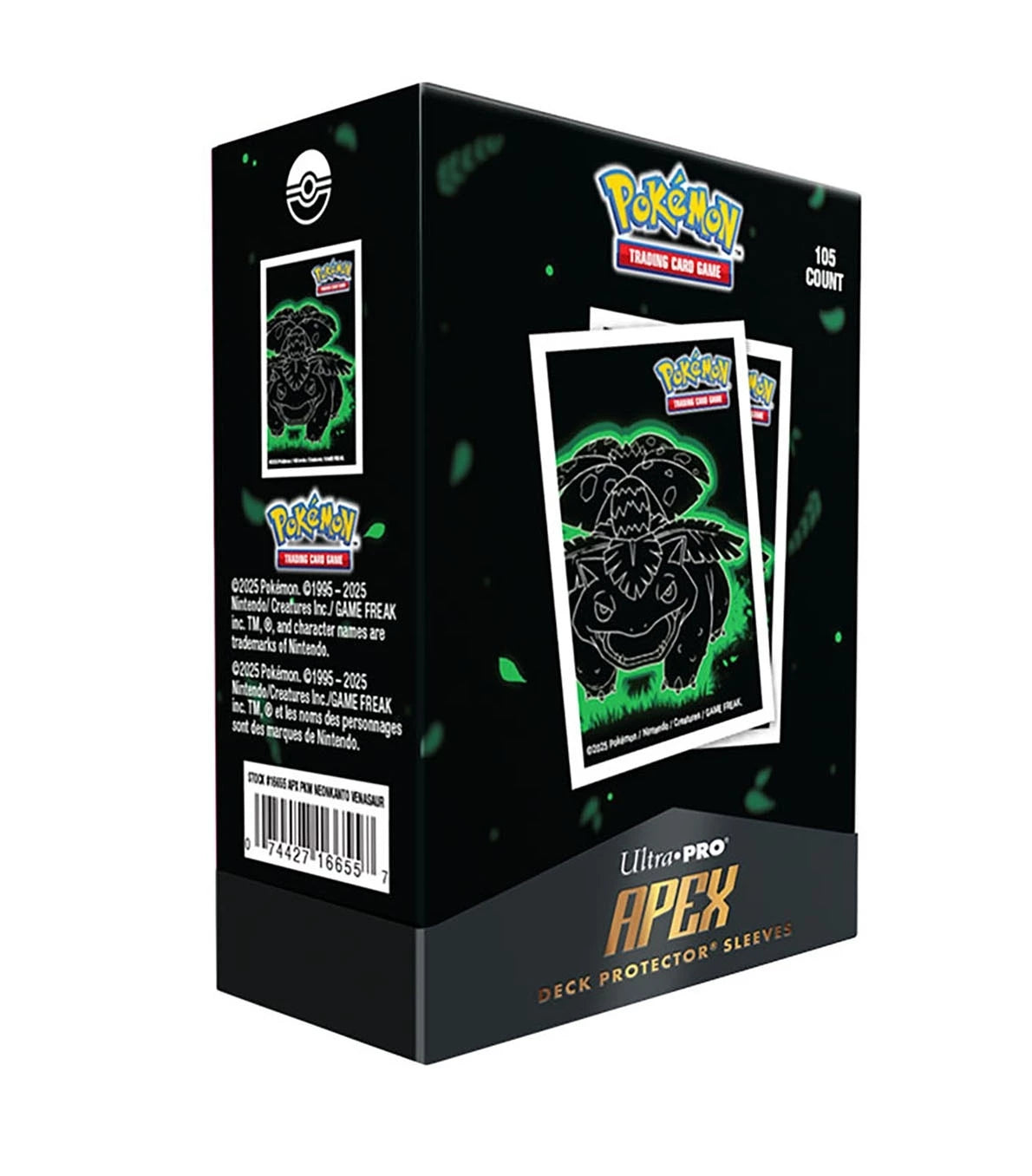 Fundas estándar 105u APEX Venusaur Ed. limitada Pokémon - Ultra Pro