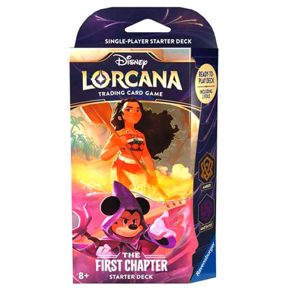 Mazo de inicio The First Chapter INGLÉS - Disney Lorcana TCG