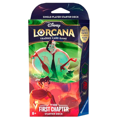 Mazo de inicio The First Chapter INGLÉS - Disney Lorcana TCG