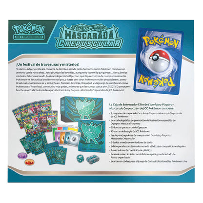 ETB Caja de entrenador elite Mascarada Crepuscular ESPAÑOL - Pokémon TCG