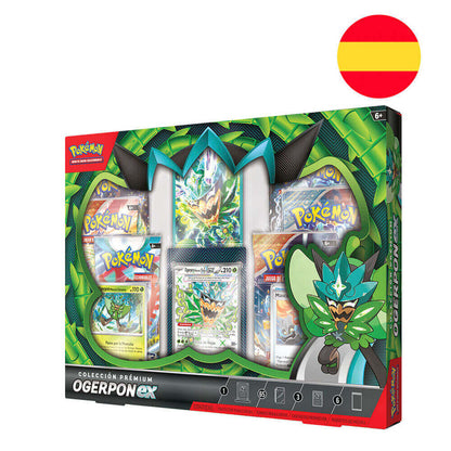 Caja colección premium Ogerpon EX ESPAÑOL - Pokémon TCG
