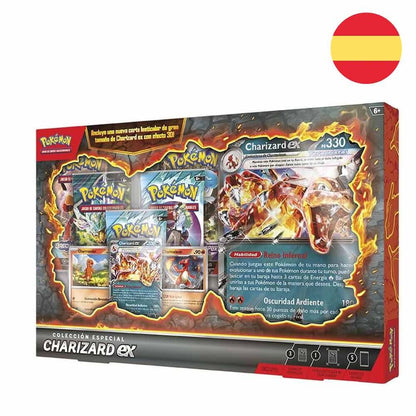 Caja colección especial Charizard EX ESPAÑOL - Pokémon TCG