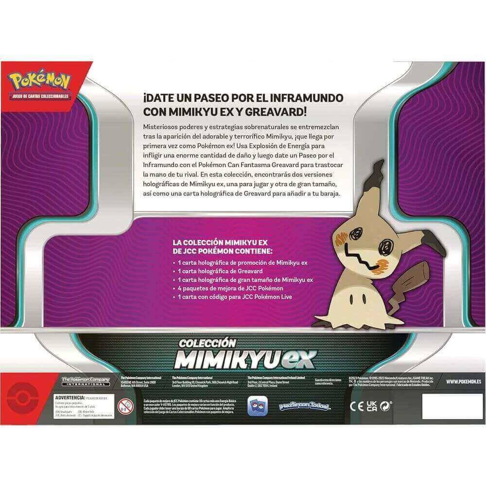 Caja de colección Mimikyu EX ESPAÑOL - Pokémon TCG