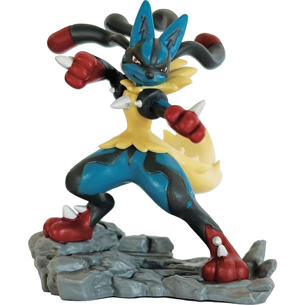 Caja con figura colección Mega Lucario Ex ESPAÑOL - Pokémon TCG