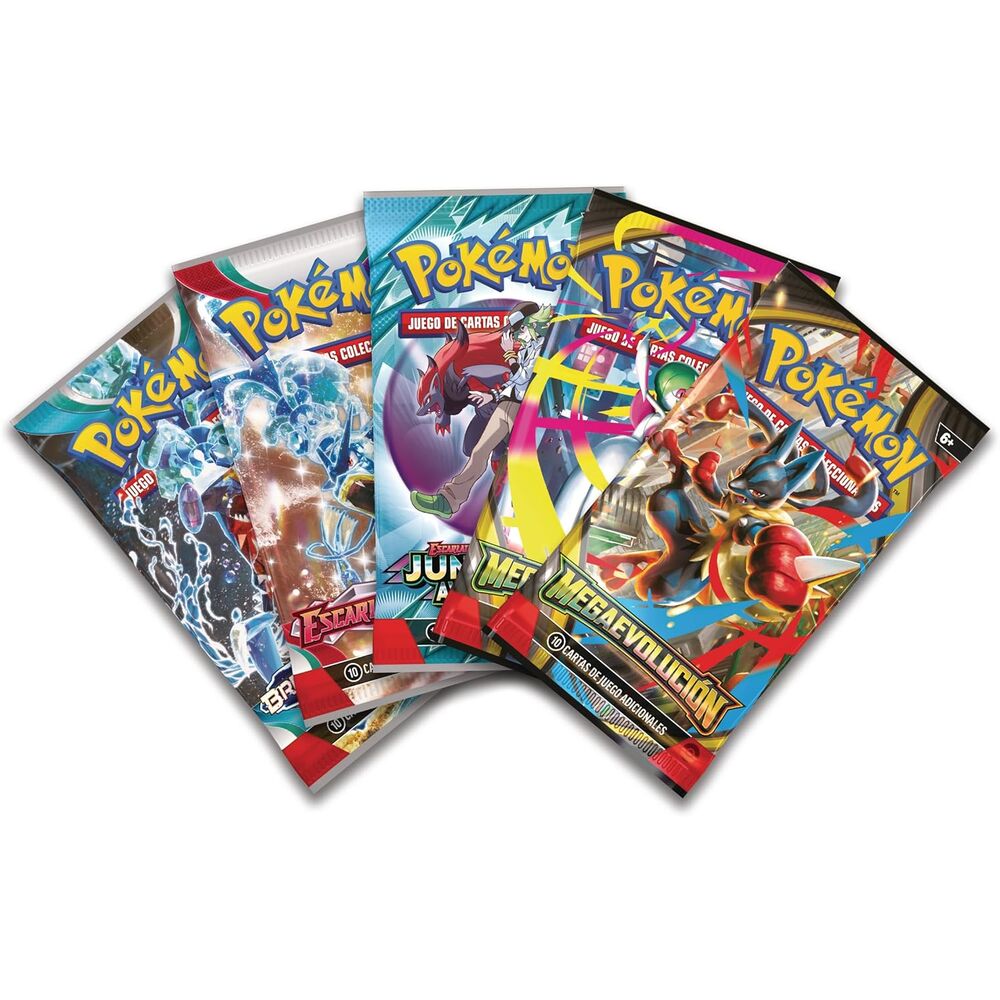 Caja con figura colección Mega Lucario Ex ESPAÑOL - Pokémon TCG