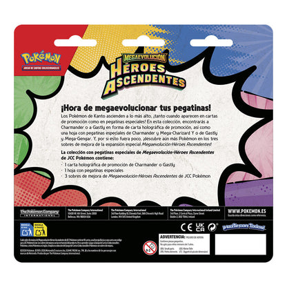 Blíster de 3 sobres Héroes Ascendentes Charmander ESPAÑOL - Pokémon TCG