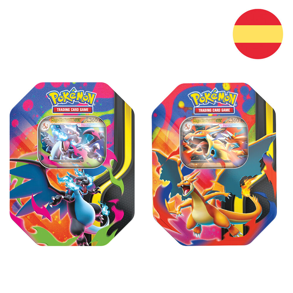 Lata Mega Charizard X Y Spring 2026 ESPAÑOL - Pokémon TCG