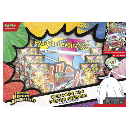 Caja colección Poster Premium Héroes Ascendentes ESPAÑOL - Pokémon TCG
