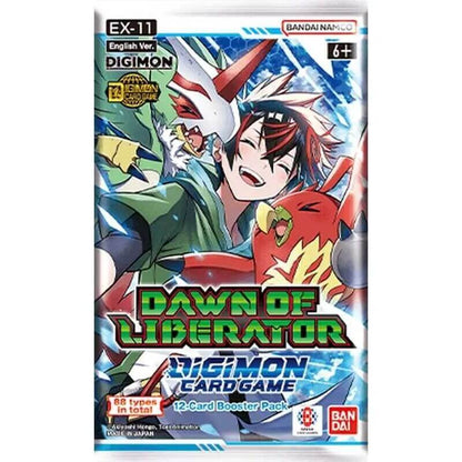 Booster Box EX11 Dawn of Liberator INGLÉS - Digimon TCG