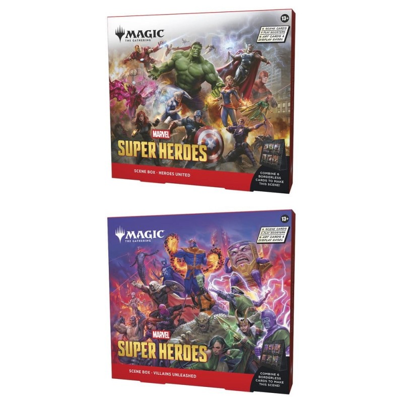 Scene Display Marvel Super Heroes INGLÉS - Magic The Gathering