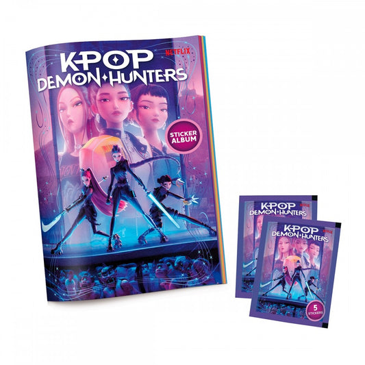 Album + 2 sobres Las guerreras K-pop Cromos