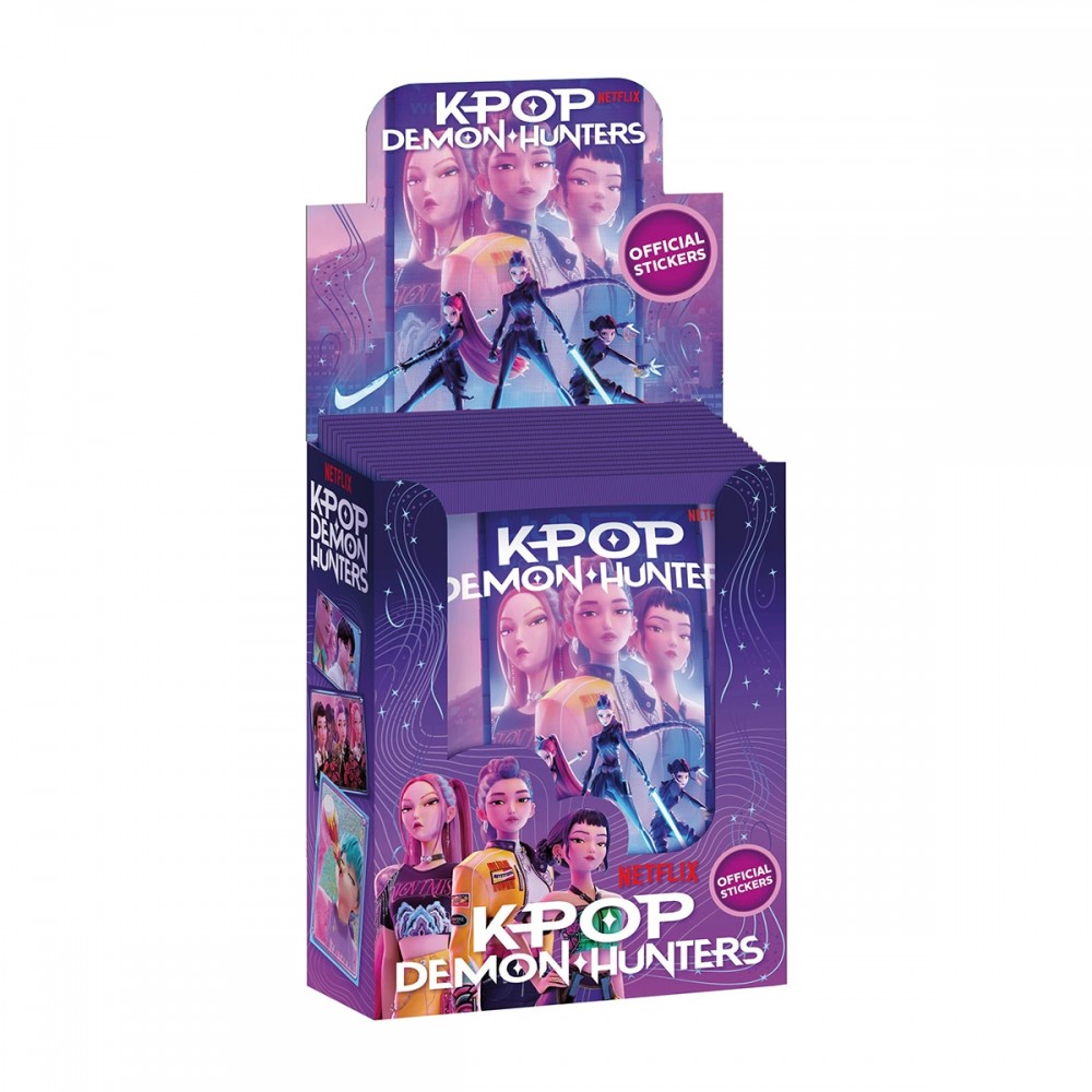 Caja de 40 Sobres cromos Las Guerreras K-pop Netflix