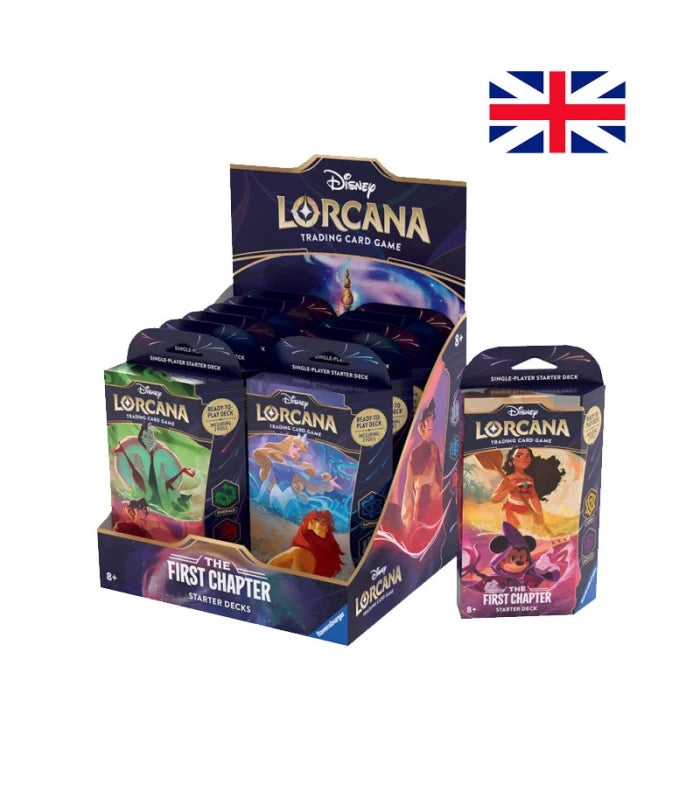Mazo de inicio The First Chapter INGLÉS - Disney Lorcana TCG
