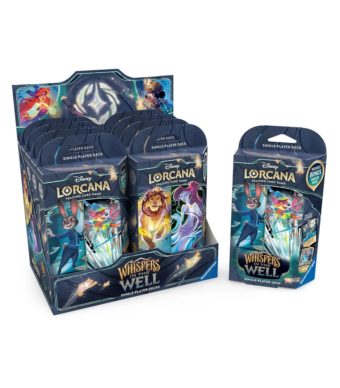 Mazo de inicio Whispers in the Well INGLÉS - Disney Lorcana TCG