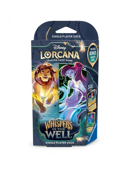 Mazo de inicio Whispers in the Well INGLÉS - Disney Lorcana TCG