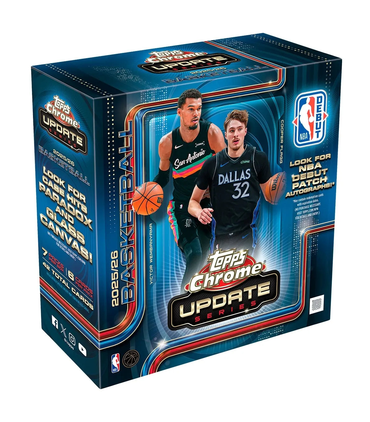 (PRE VENTA) Mega Box Chrome NBA Update Temp 2025/26 - Topps