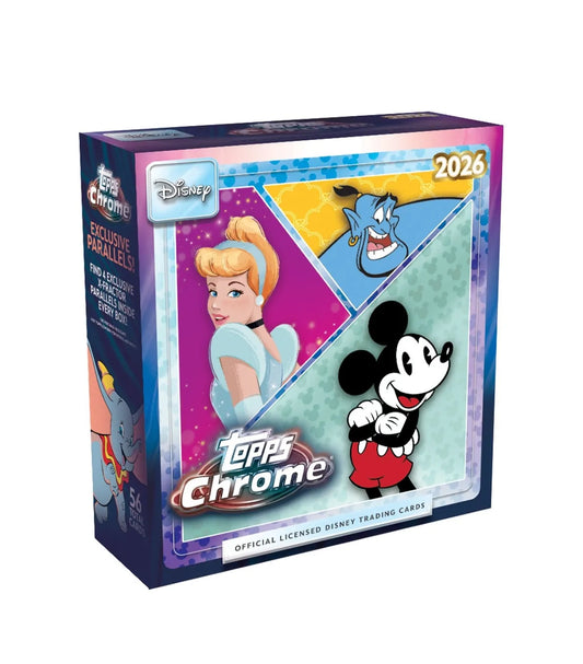 Mega Box Topps Chrome Disney 2026 - Topps