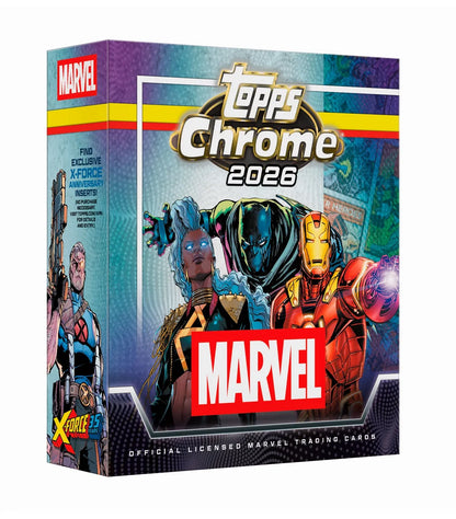 Mega Box Marvel Cómics Chrome - Topps