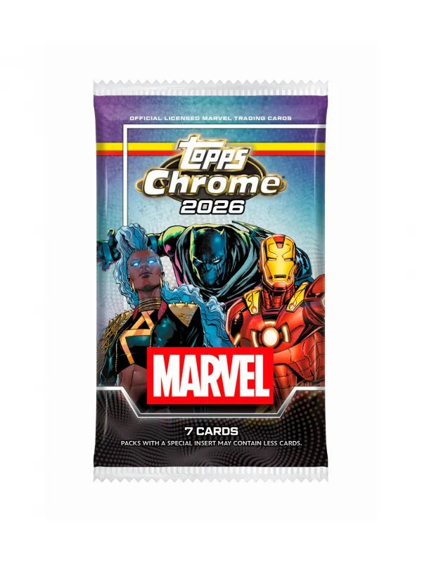 Mega Box Marvel Cómics Chrome - Topps