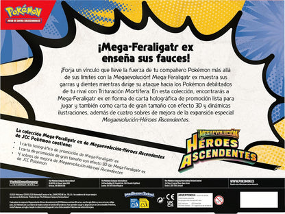 Caja de colección Mega EX Heroes Ascendentes ESPAÑOL - Pokémon TCG