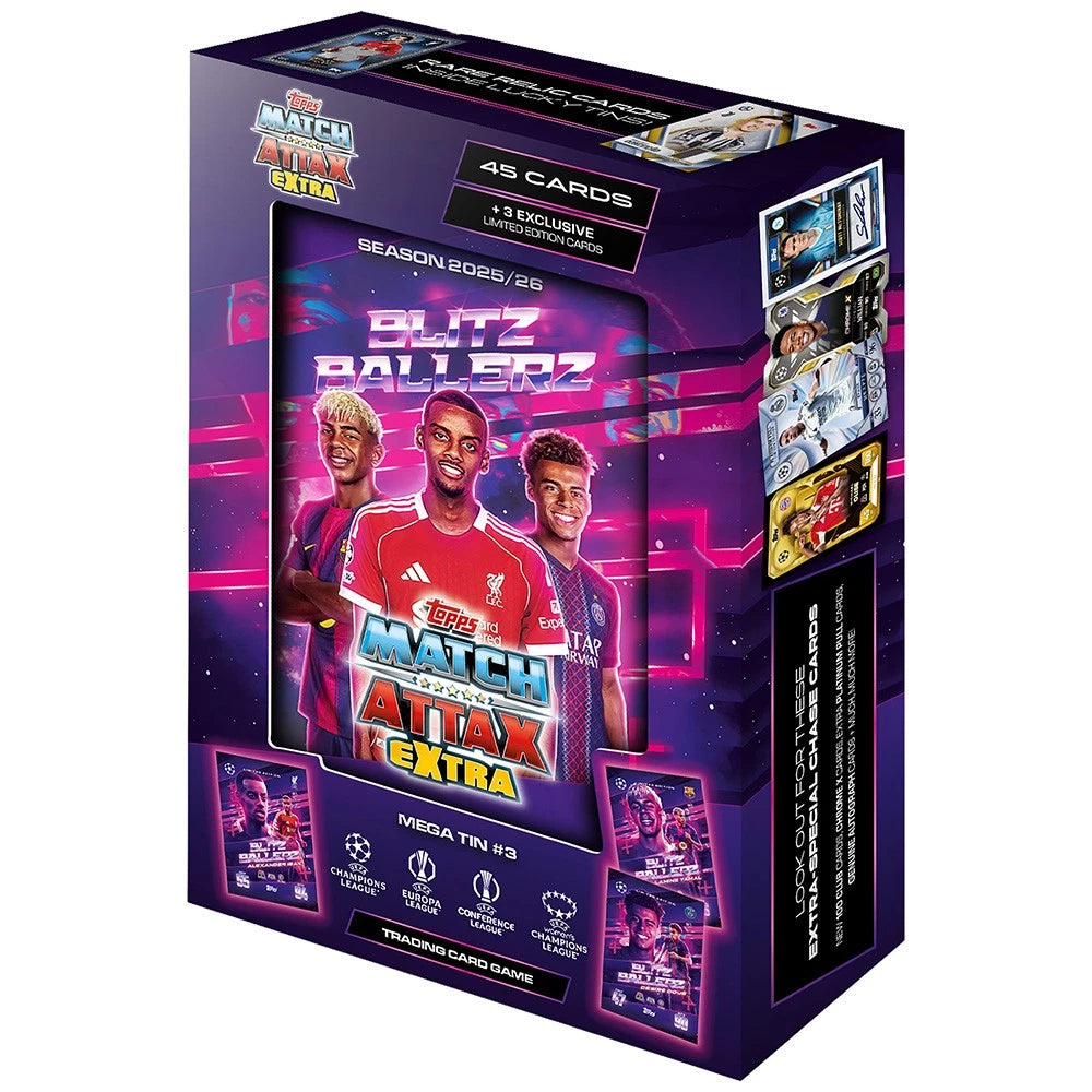 Mega lata UEFA Topps Match Attax Extra 2025/26 - Topps