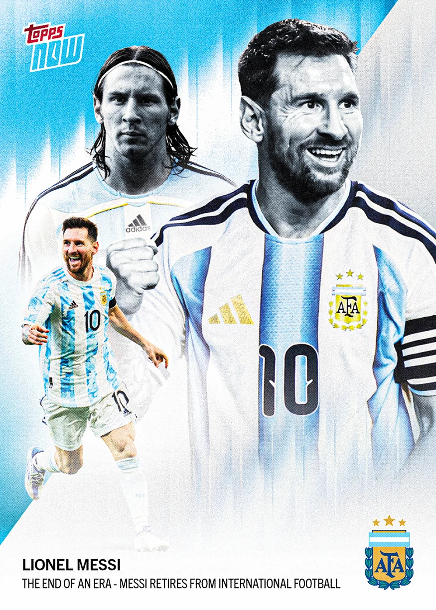 Lionel Messi 2026 Argentina Final de una era 1 - Topps NOW