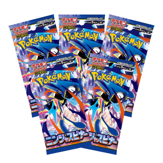 Pack 5 sobres Ninja Spinner M4 JAPONÉS - Pokémon TCG