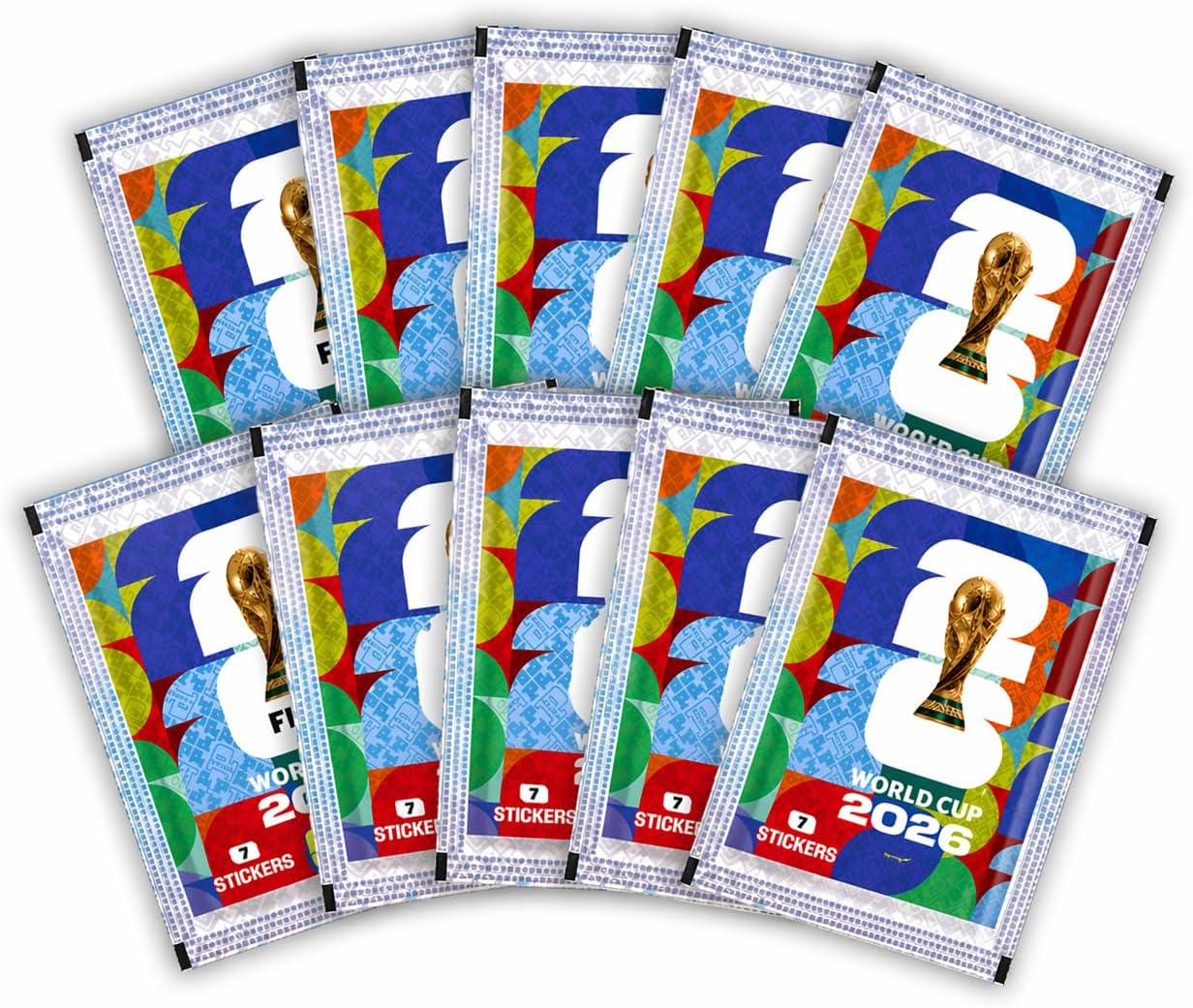Pack sobres stickers Mundial FIFA 2026 - Panini Cromos