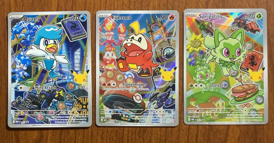 Quaxly Spirigatito Fuecoco (MEP 61 62 63) ESPAÑOL - Pokémon TCG